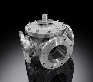 30 Series 3-Way Flanged Ball Valve