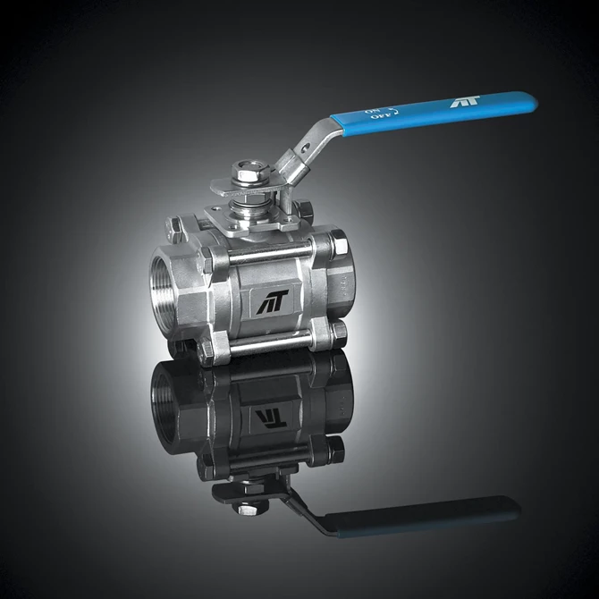 55 Series 3-Piece Manual Ball Valve