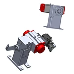 TRIAC® Floor Mounted Damper Drives Available in Pneumatic or Electric Configurations