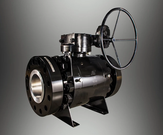 TS Series - TRUNNION Mounted Soft Seat Ball Valves